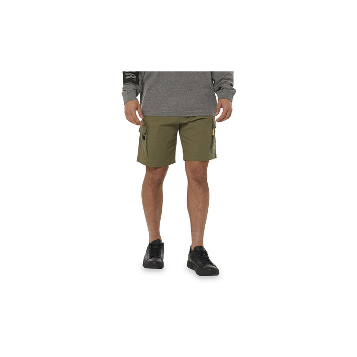 Caterpillar Men's Foundation Cargo Shorts Green CAT-63970